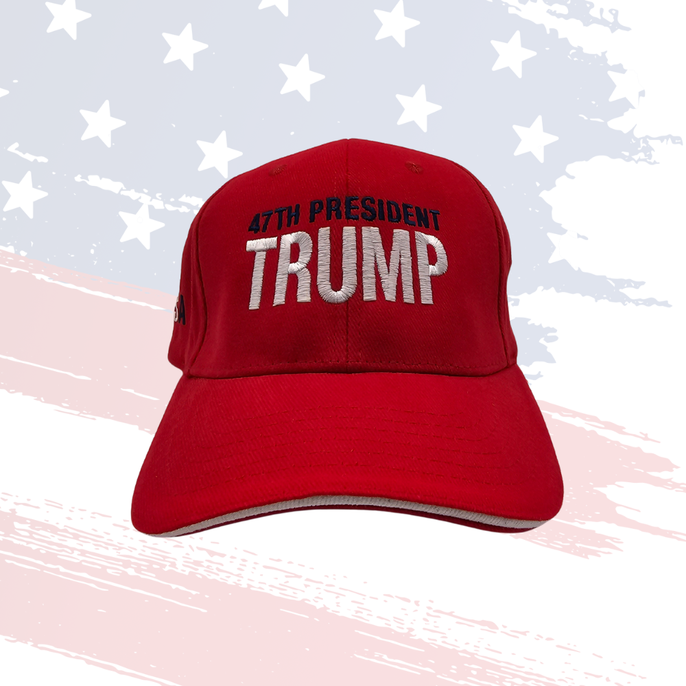 47th President Commemorative Cap | Adjustable Red