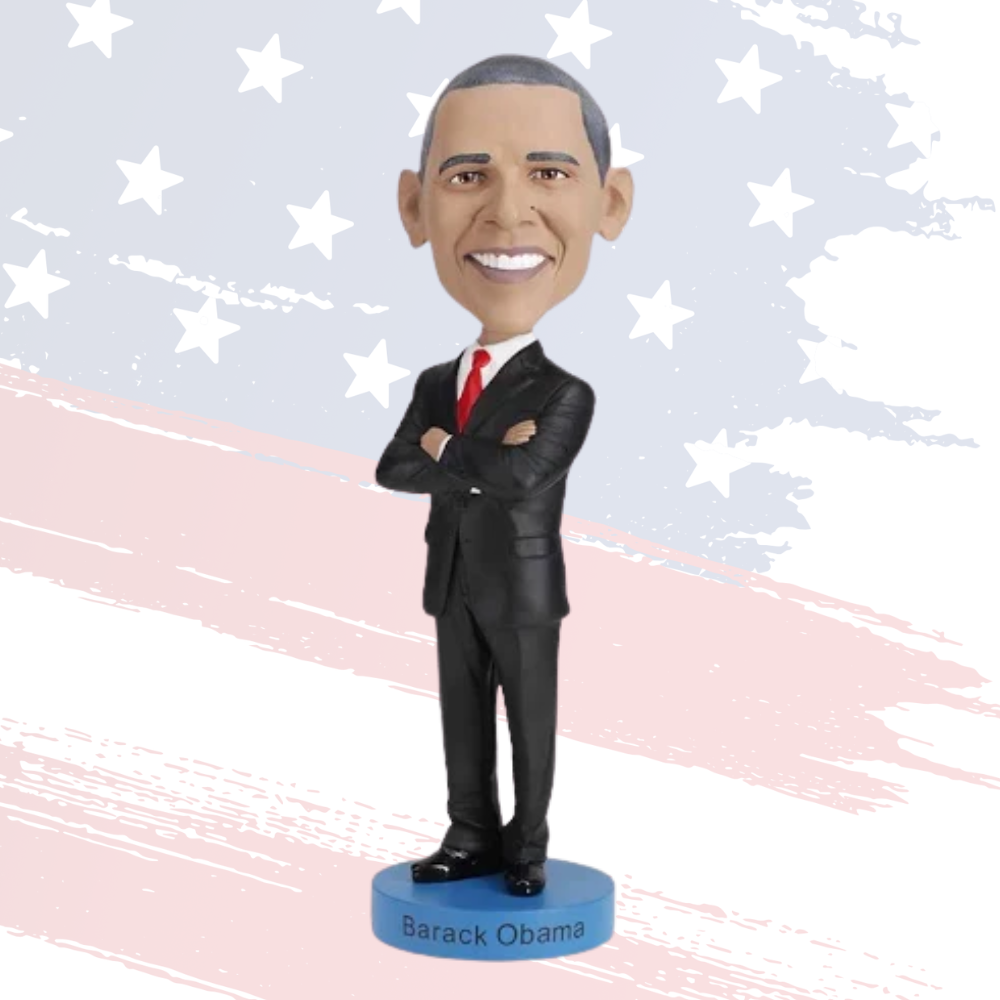 Barack Obama Bobblehead – 44th President Collectible Figure