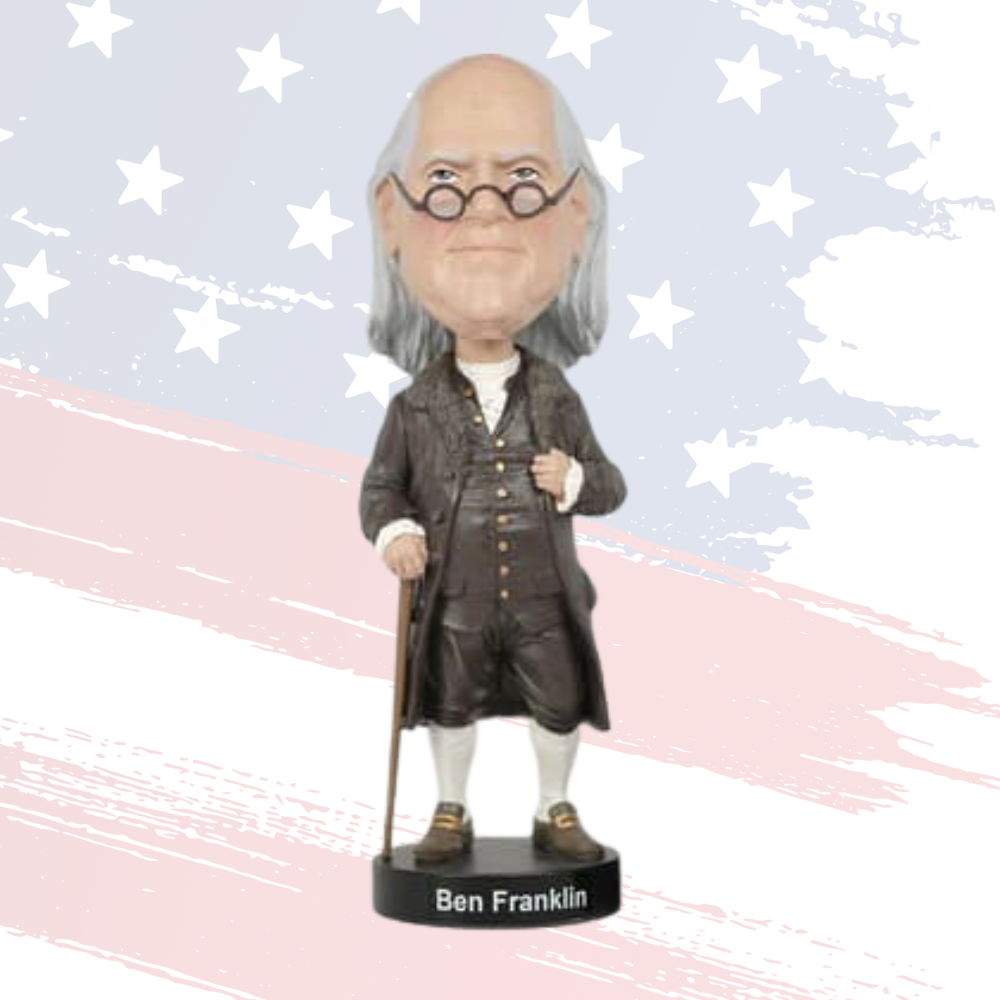 Benjamin Franklin Bobblehead – Iconic Founding Father Collectible
