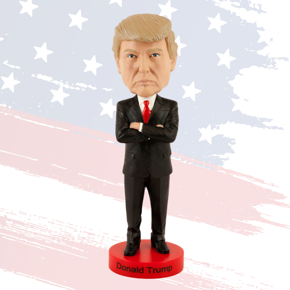 Donald Trump Bobblehead – 45th & 47th President Collectible
