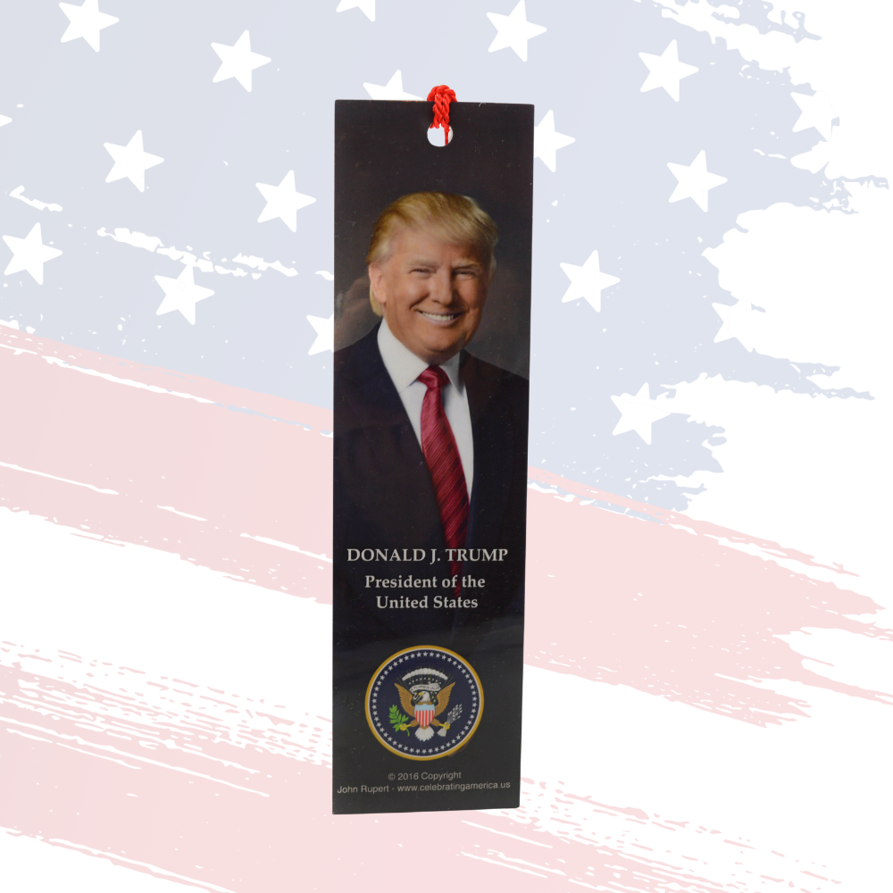 Donald Trump Presidential Collectible Bookmark – Official Seal Design