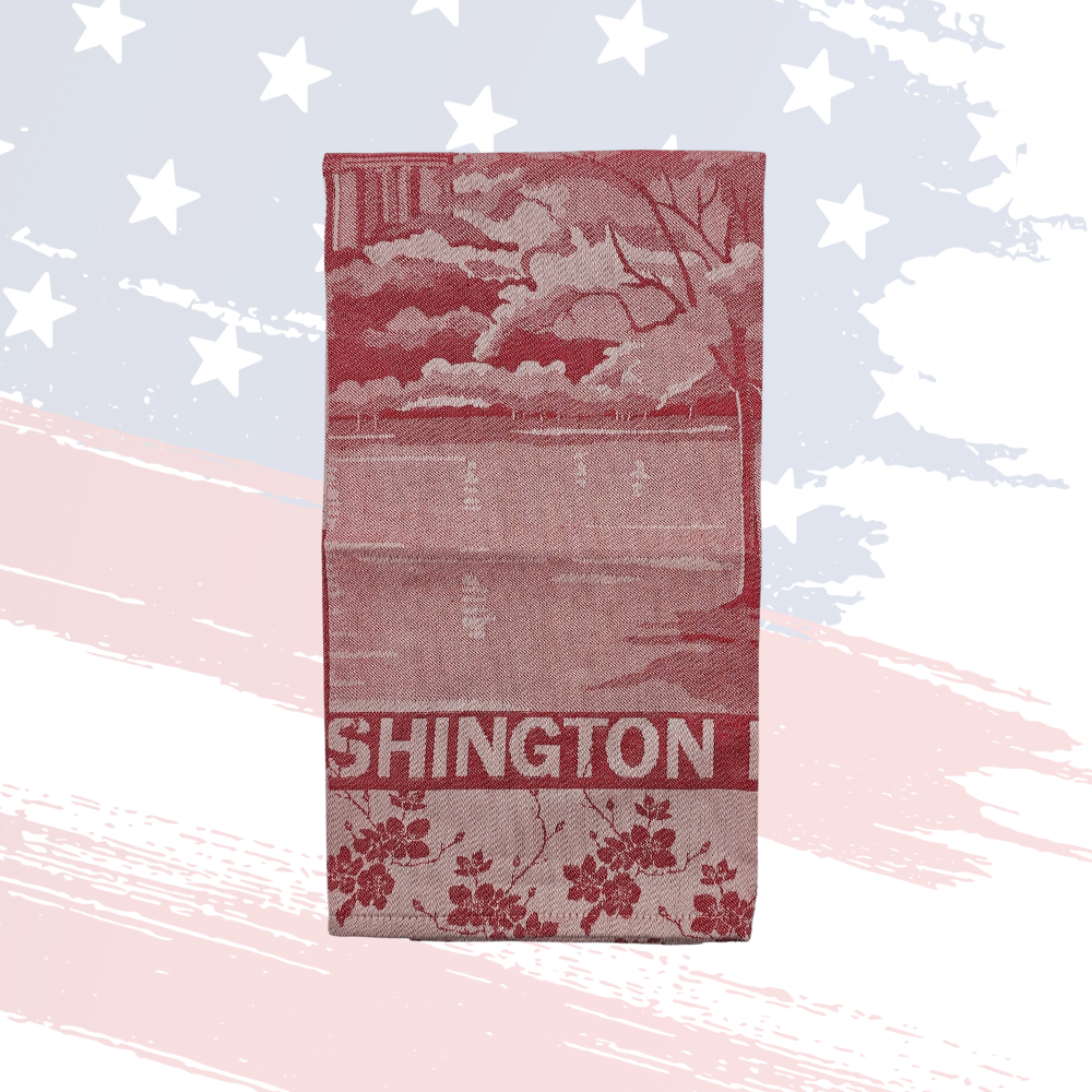 Exclusive Washington, D.C. Linen Tea Towel – French-Made Luxury Souvenir from White House Gifts