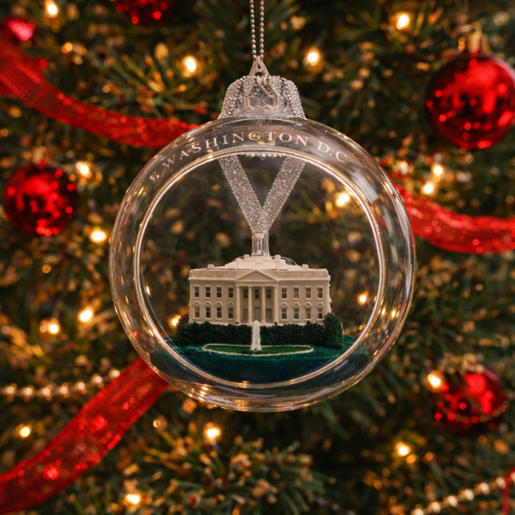 Exclusive White House Die-Cast Ornament