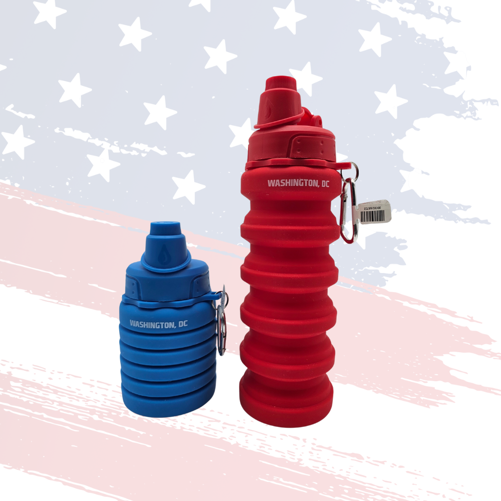 Expandable Kids Water Bottle – 8oz to 16oz Travel Bottle with Clip