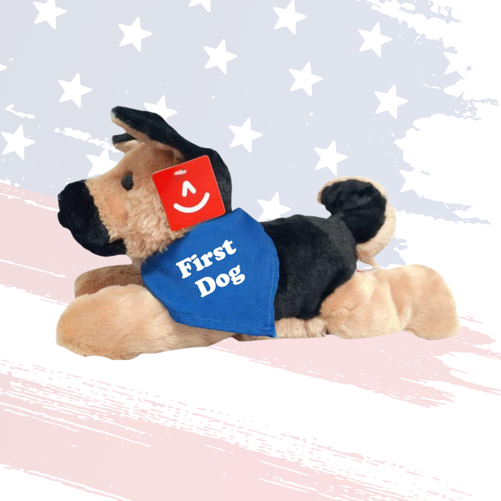 First Dog German Shepherd Plush – Soft & Huggable Presidential Pup