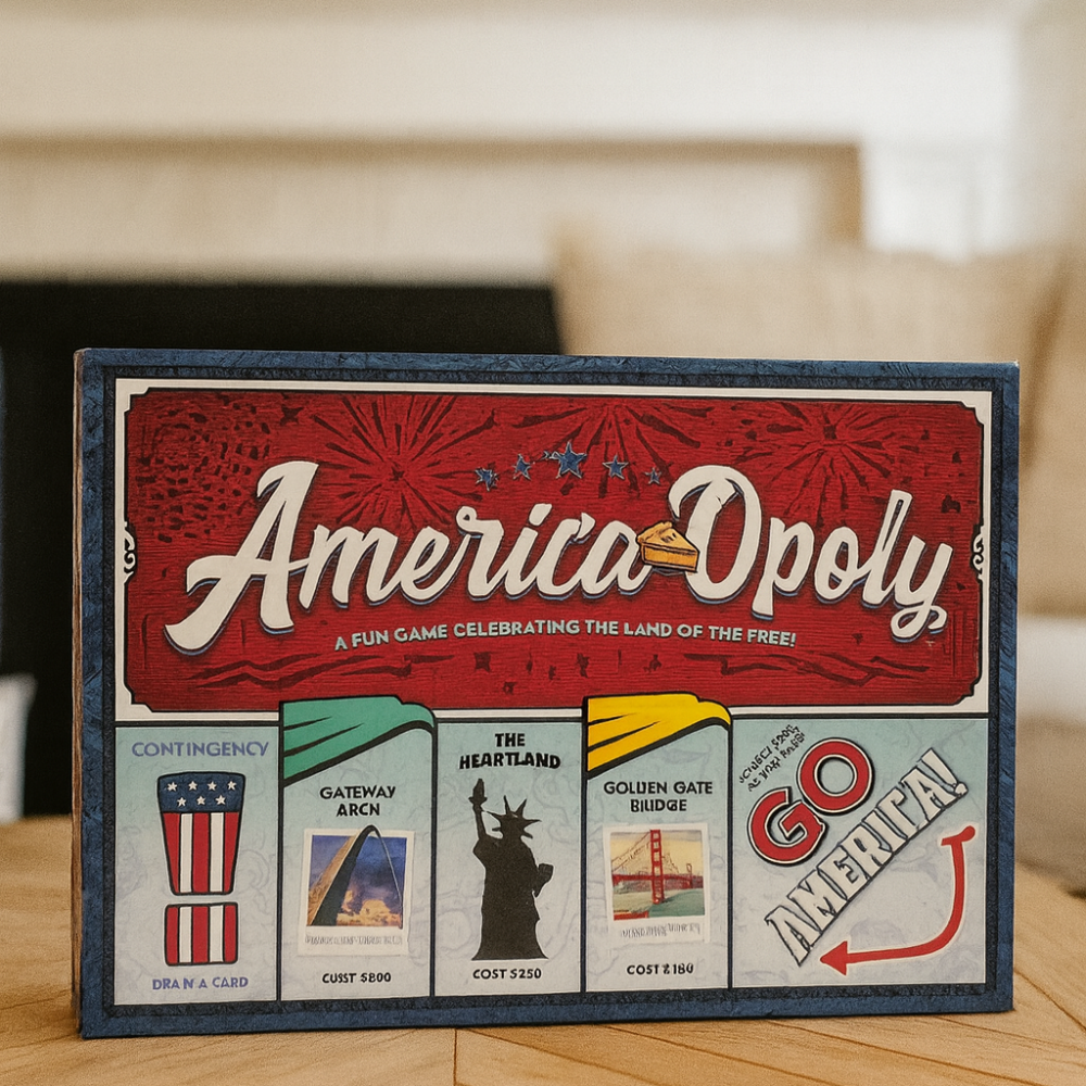 America-Opoly Board Game – Patriotic Family Fun Inspired by the USA2