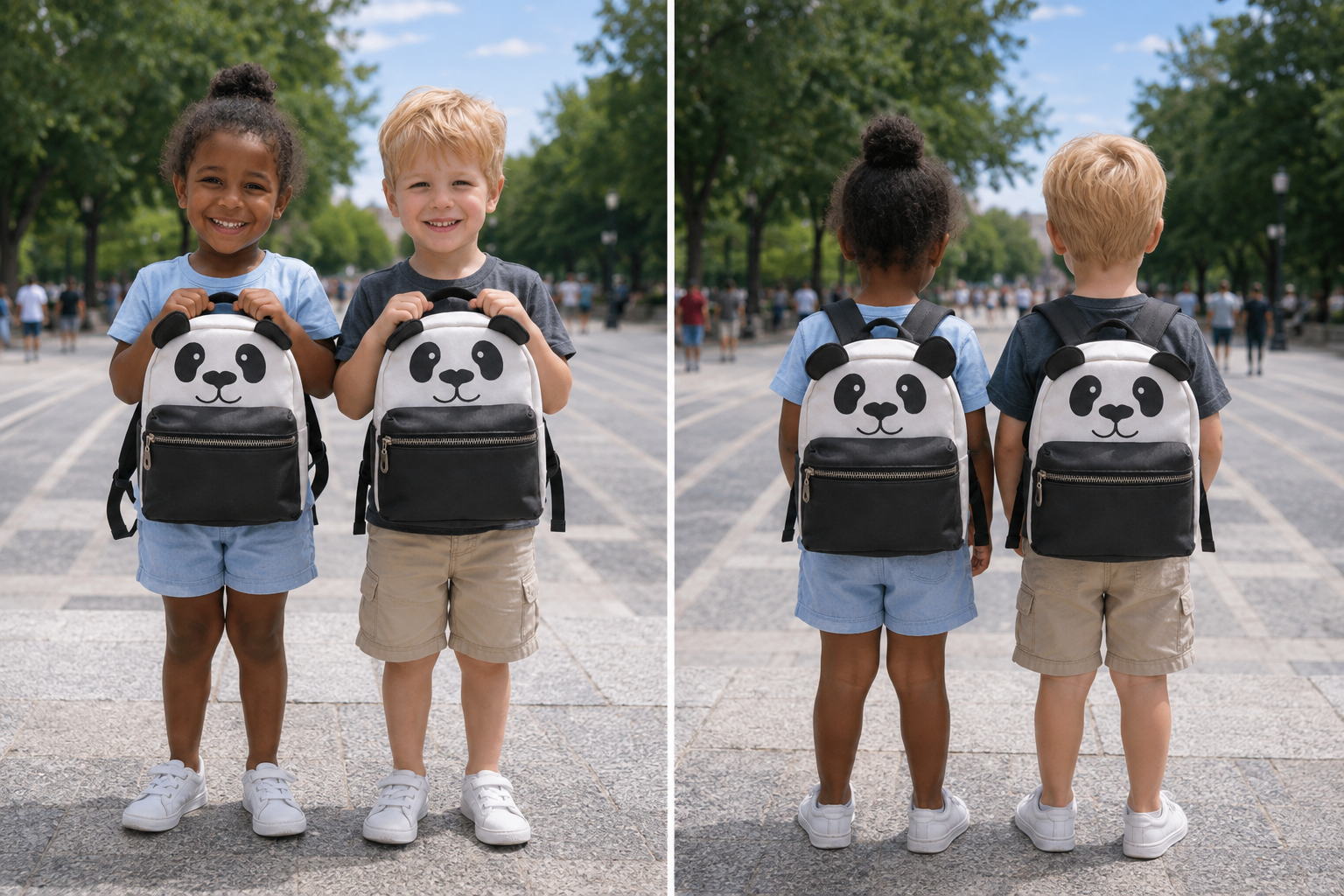 Panda Kids Backpack – Inspired by Washington, D.C.'s Beloved National Zoo