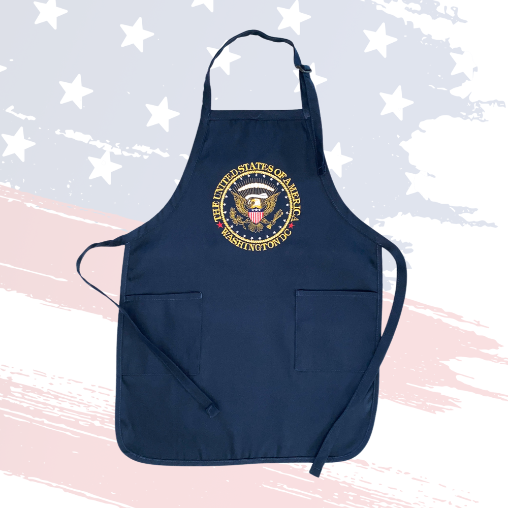 Presidential Seal Apron – Cook with Pride & Patriotic Style