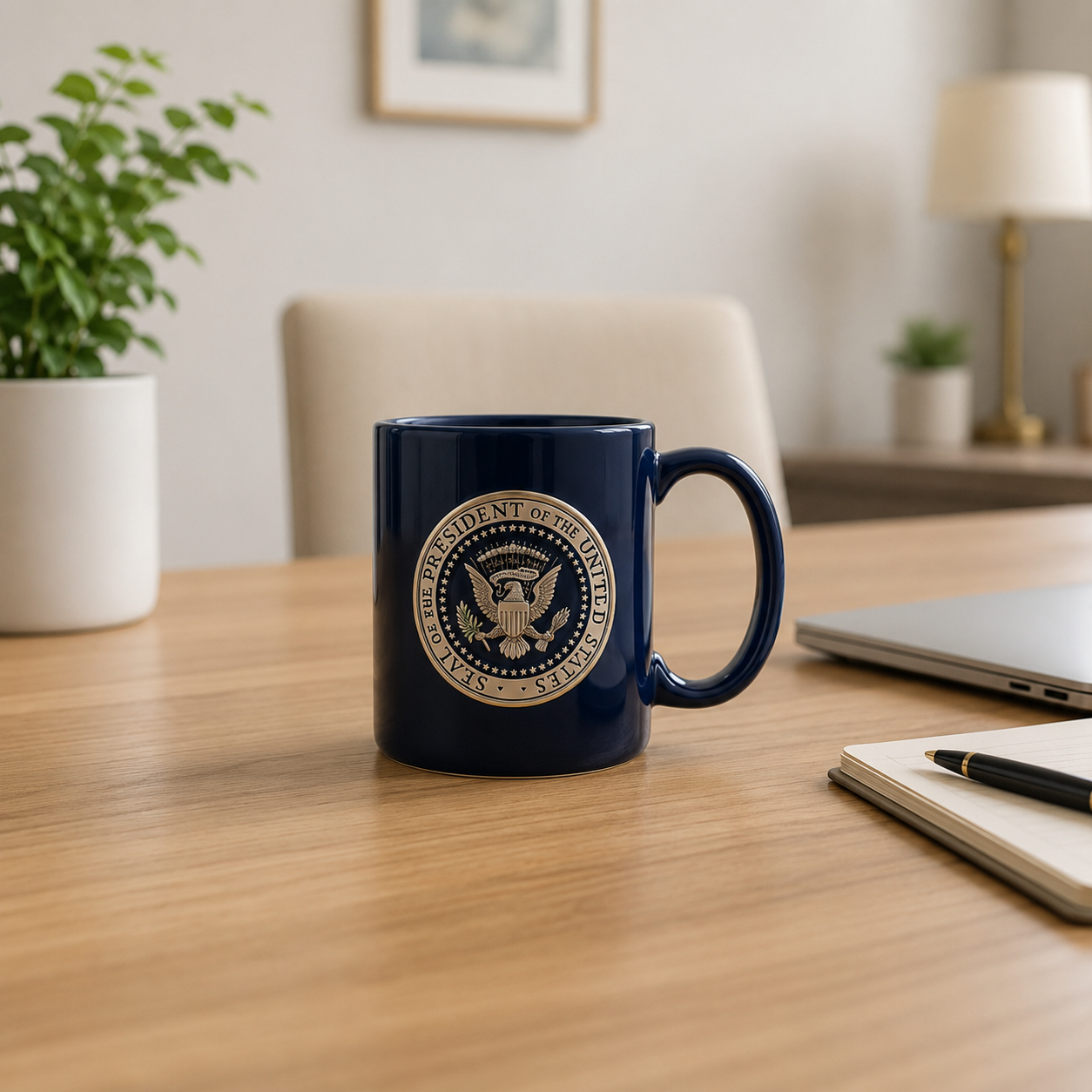 Presidential Seal Mug Navy - MADE IN THE USA!