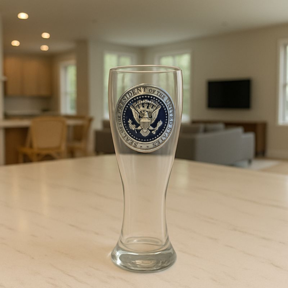 Presidential Seal Pilsner Glass