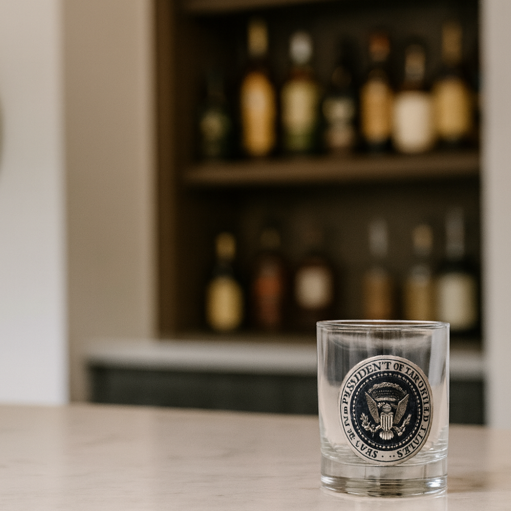 Presidential Seal Exclusive Designed Pewter Shot Glass2