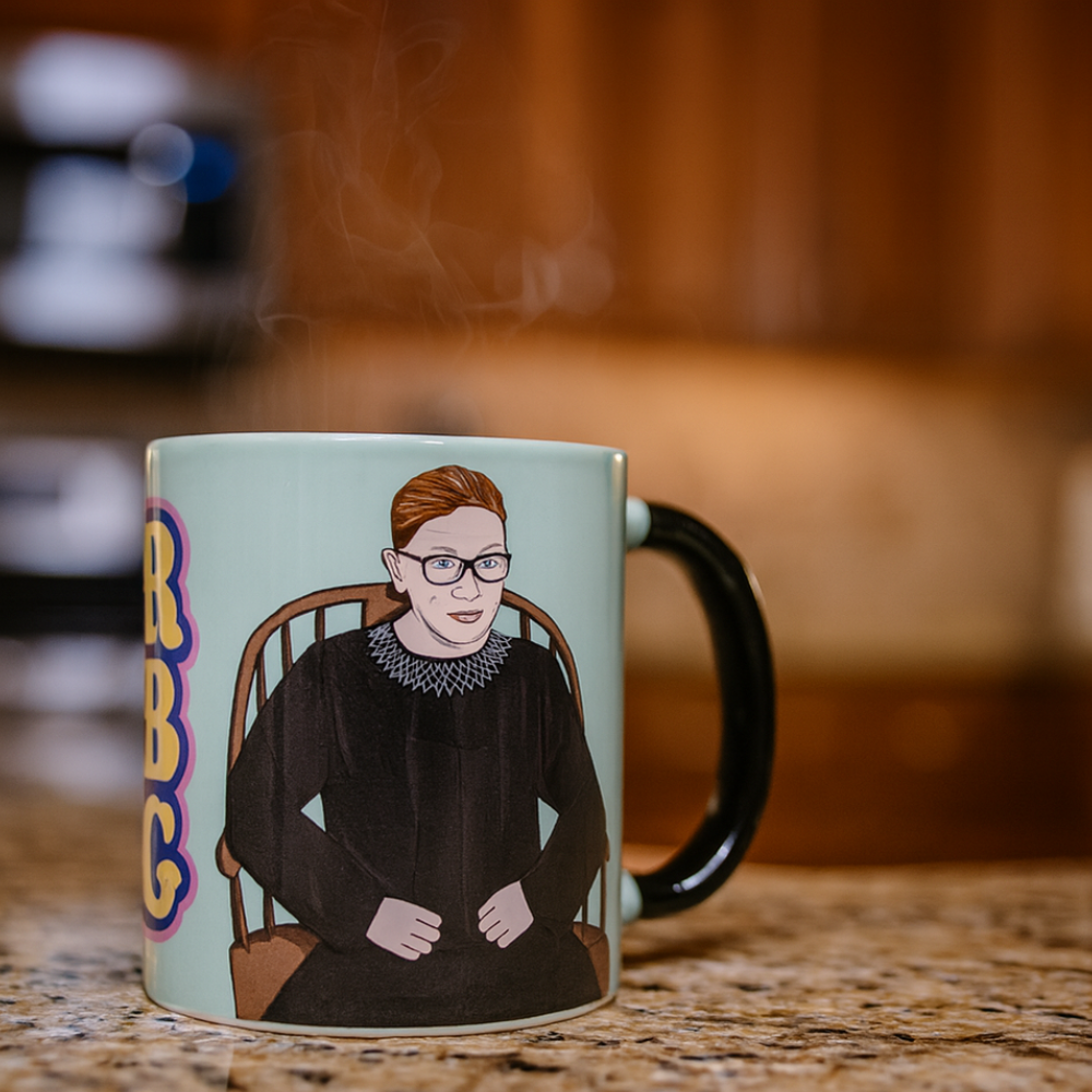 Ruth Bader Ginsburg Transforming Mug – 12 oz Inspirational Tribute 2