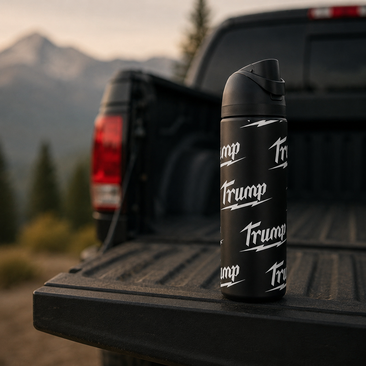 Trump Bolt Black 32 oz Stainless Steel Tumbler