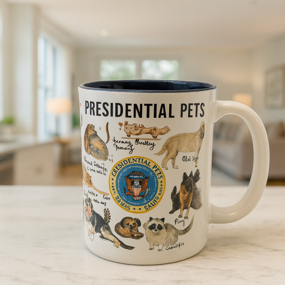 Presidential Pets Mug – Dishwasher & Microwave Safe, Gift Box Included