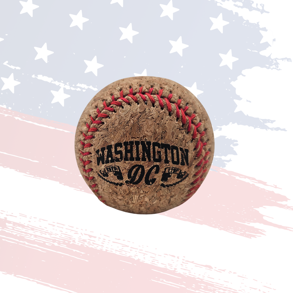 Washington, D.C. Cork Baseball – Unique Collectible Souvenir for Baseball Fans