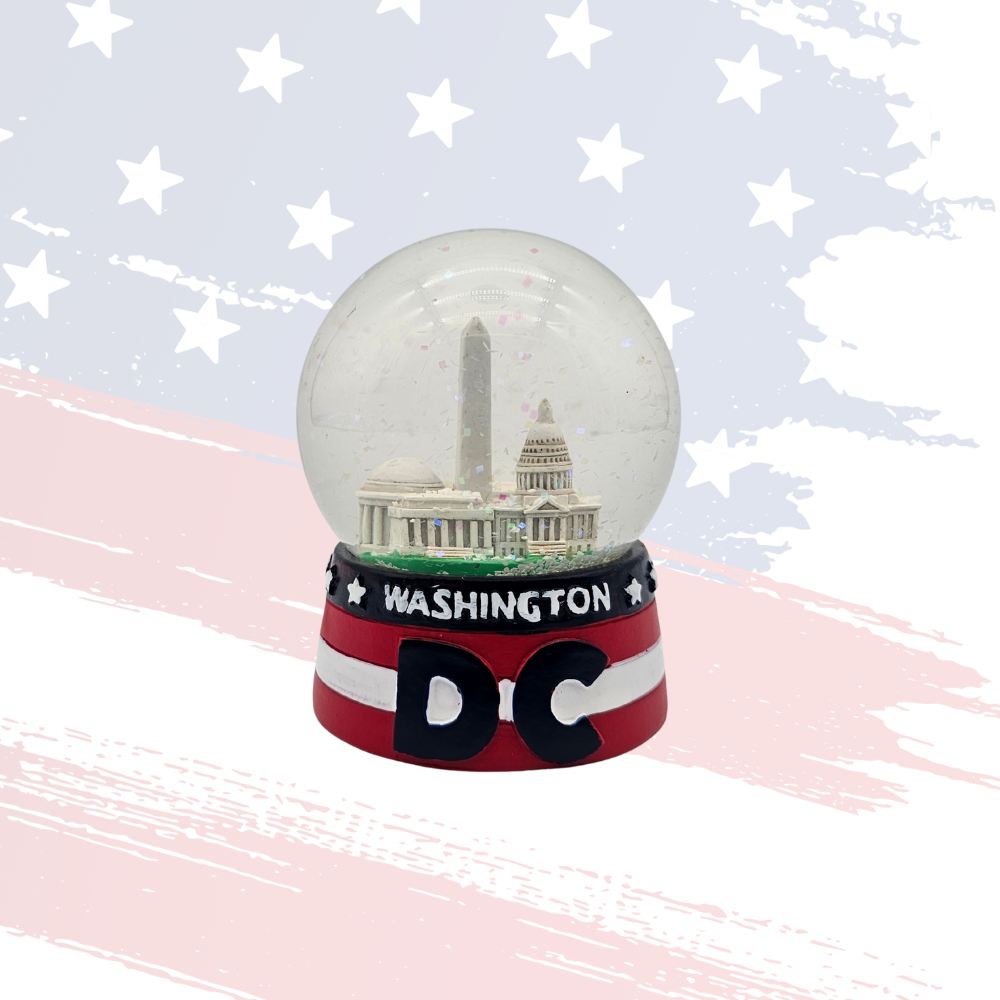 Exclusive Washington, D.C. Snow Globe – Patriotic Collectible