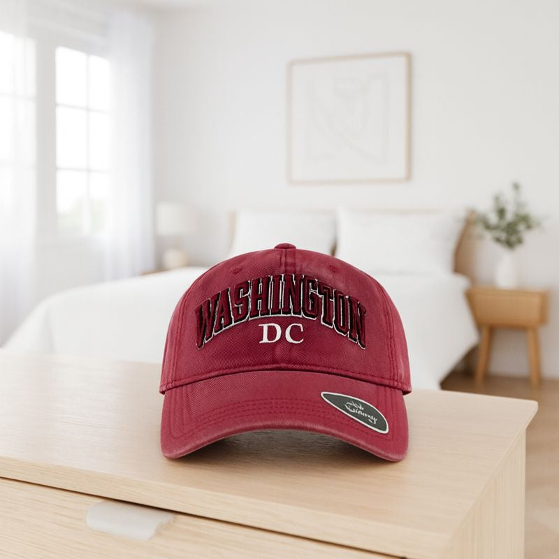 Red Washington Dc Hat