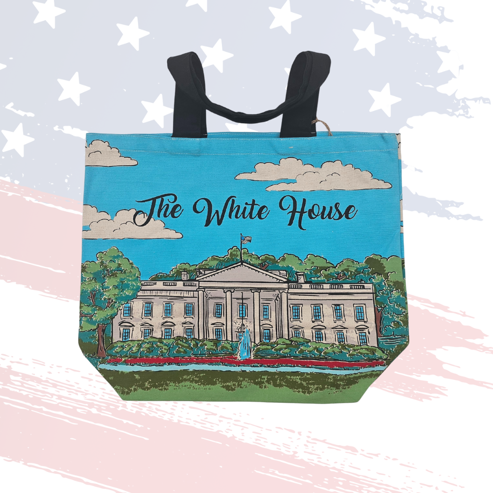 White House Canvas Tote – Washington, D.C. Souvenir