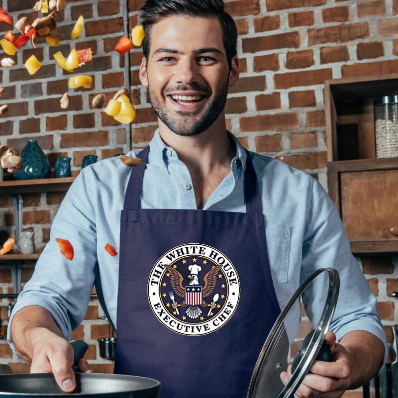 White House Executive Chef Apron2