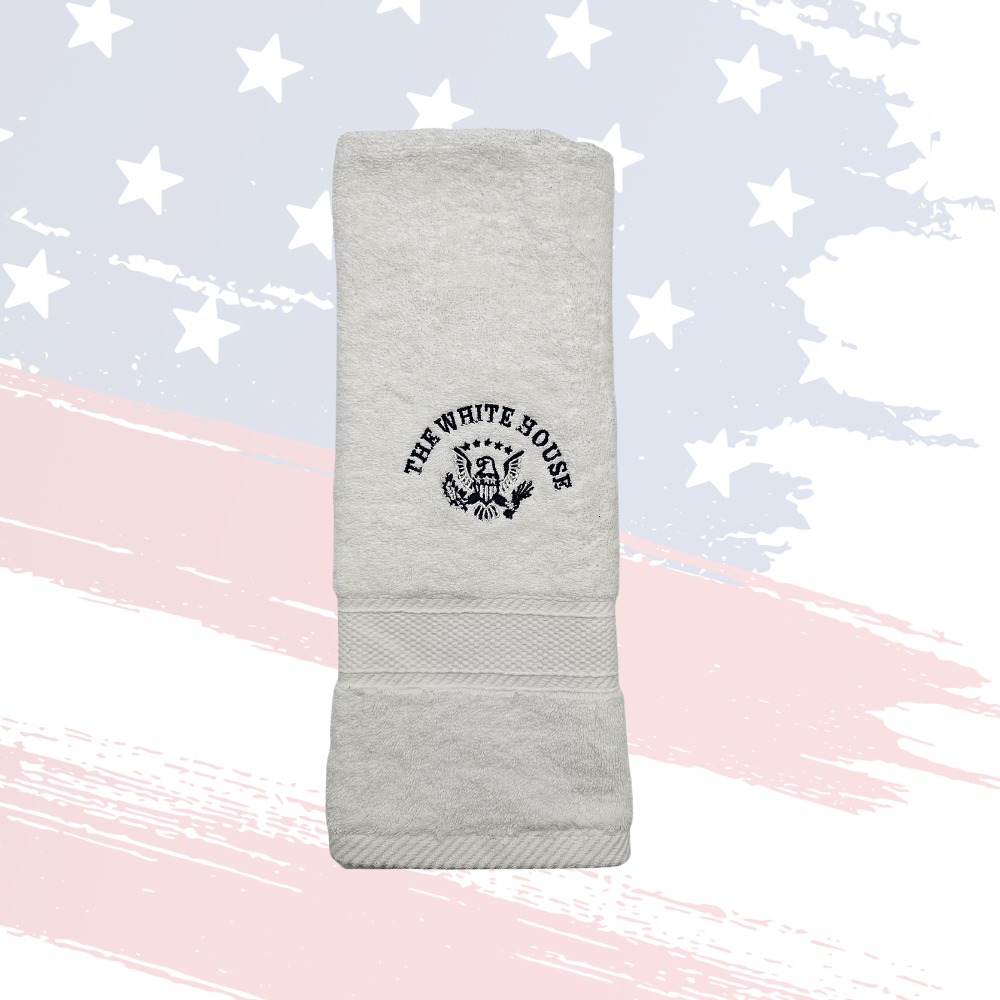 Exclusive White House Hand Towel – 100% Aegean Cotton, Luxurious Design