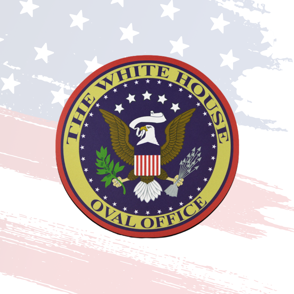 White House Oval Office Mouse Pad – Presidential Desk Accessory