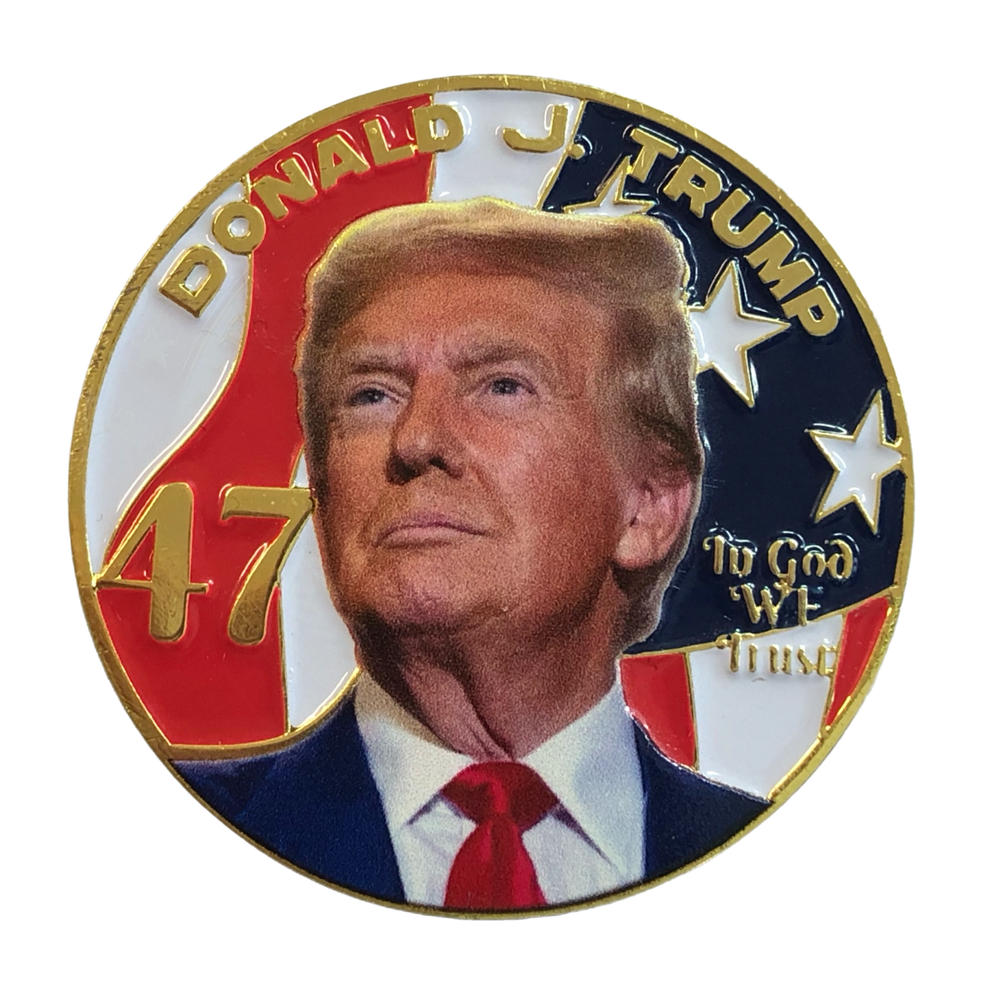 Trump 47th President Commemorative Coin