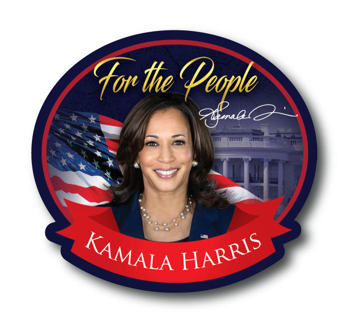 Kamala Harris "For the People" Sticker
