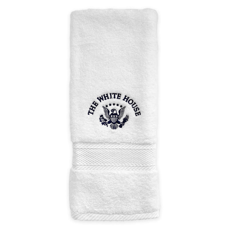 White House Embroid Hand Towel