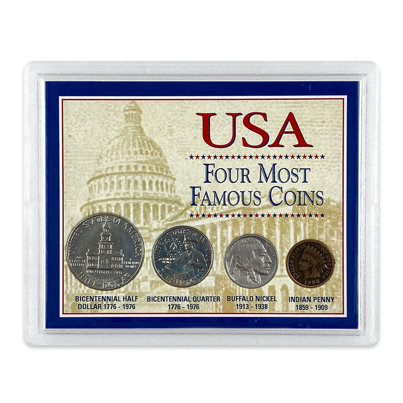 USA Four Most Famous Coins