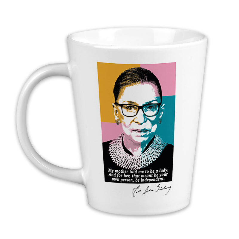 Ruth B. Ginsburg Latte Mug