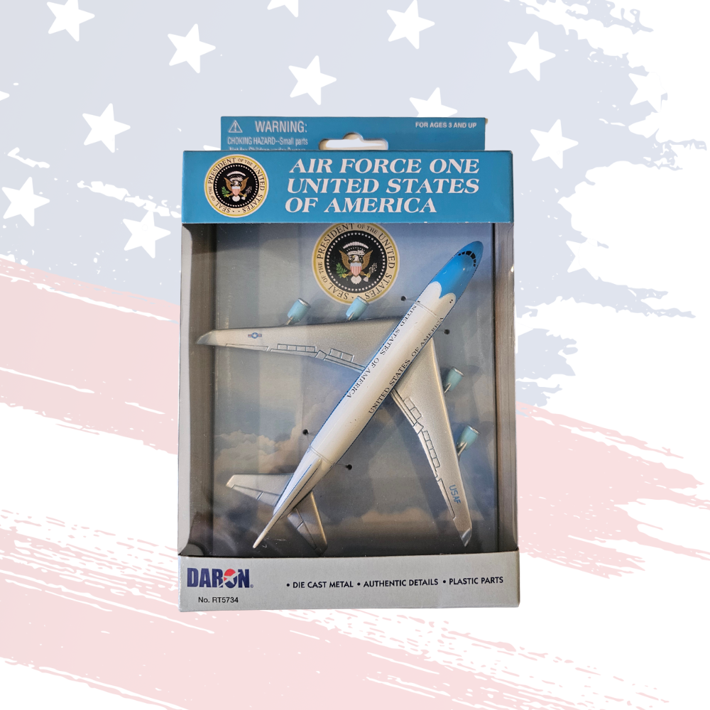 Air Force One Replica Model – Die-Cast Metal Collectible Toy with Authentic Details