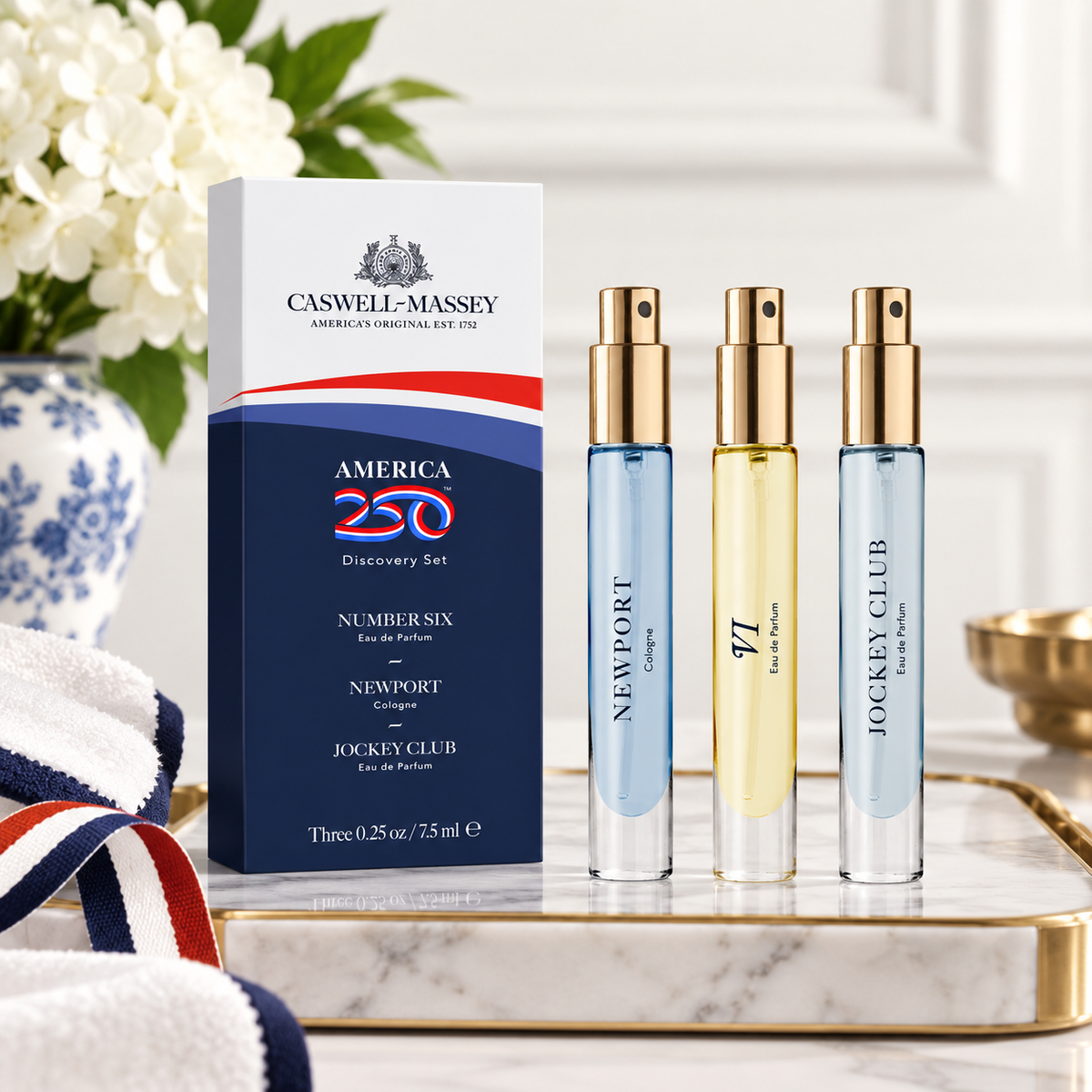 Caswell-Massey America250™ Discovery Set – Limited Edition Fragrance Collection