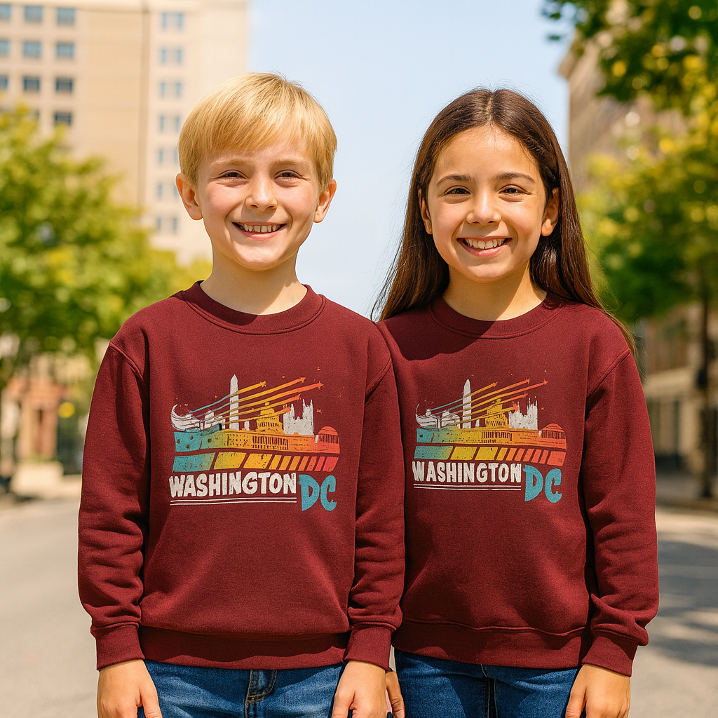 kids washington DC sweater