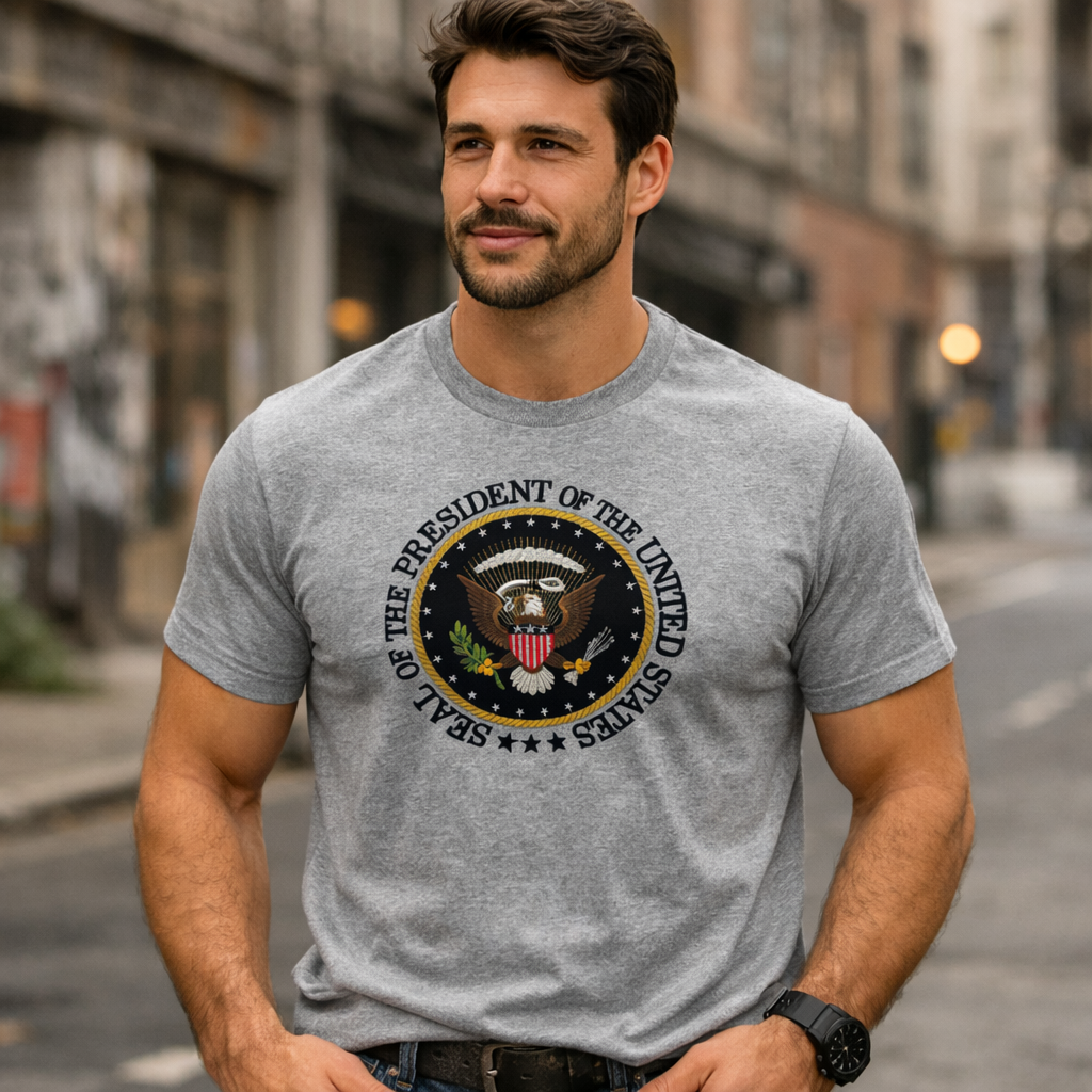 Presidential Seal Gray T-Shirt