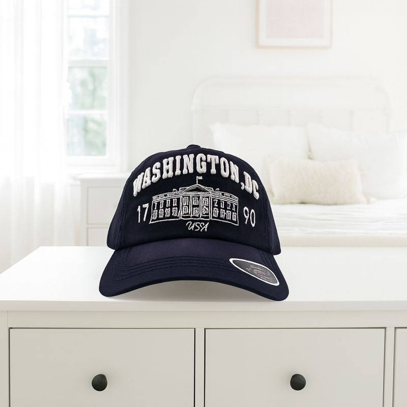 Navy Washington DC Hat