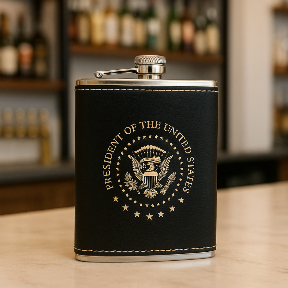 Presidential Seal Flask – President of the United States Gift