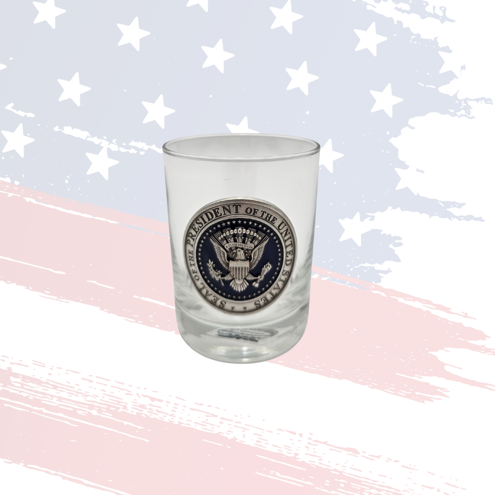 Presidential Seal Shot Glass – Made in USA | Exclusive Collectible