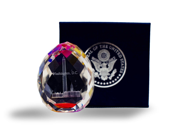 Washington D.C. Crystal Egg Prism