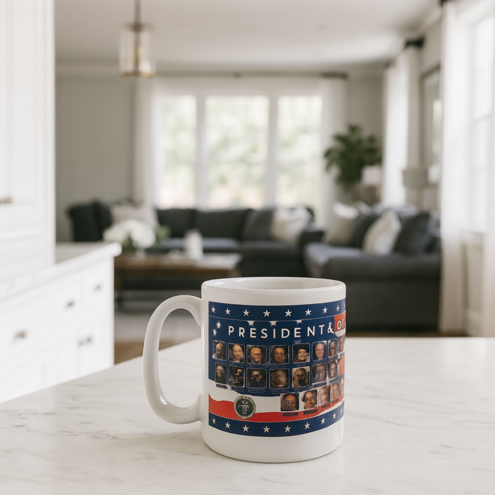 Legacy US Presidents Coffee Mug – Complete Presidential History Collector’s Mug