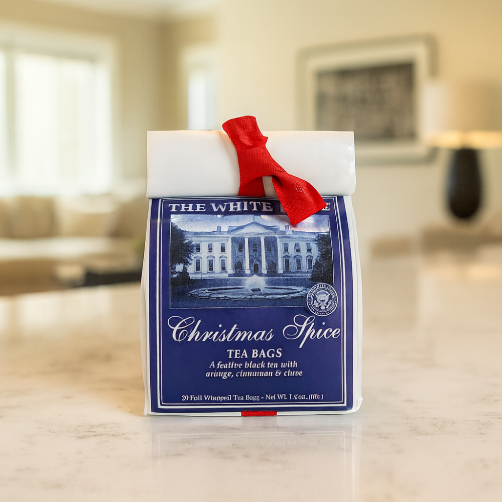 Exclusive White House Christmas Spice Tea – Festive Black Tea with Orange, Cinnamon & Clove |- 20 Bags