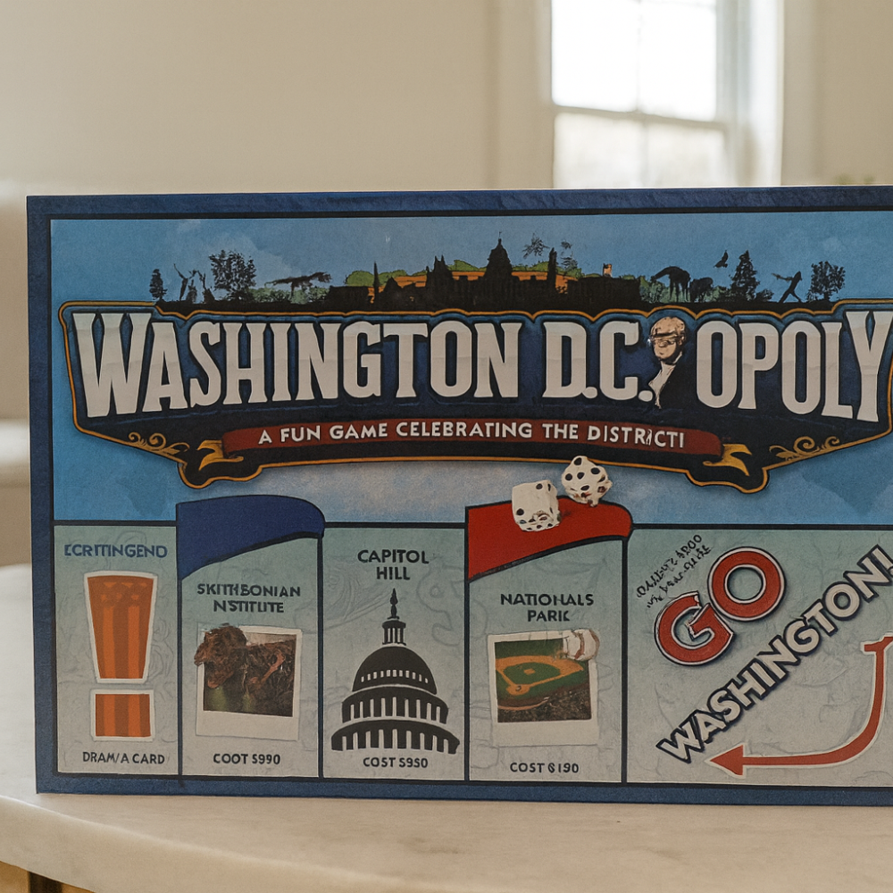 Washington, DC Opoly Game2