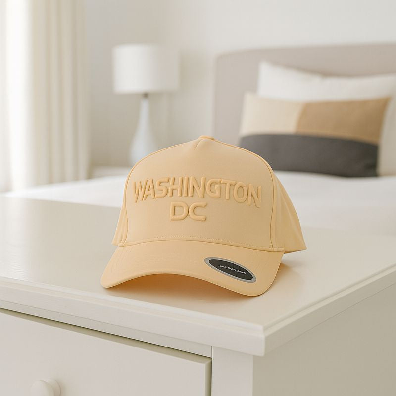 Beige Washington DC Hat