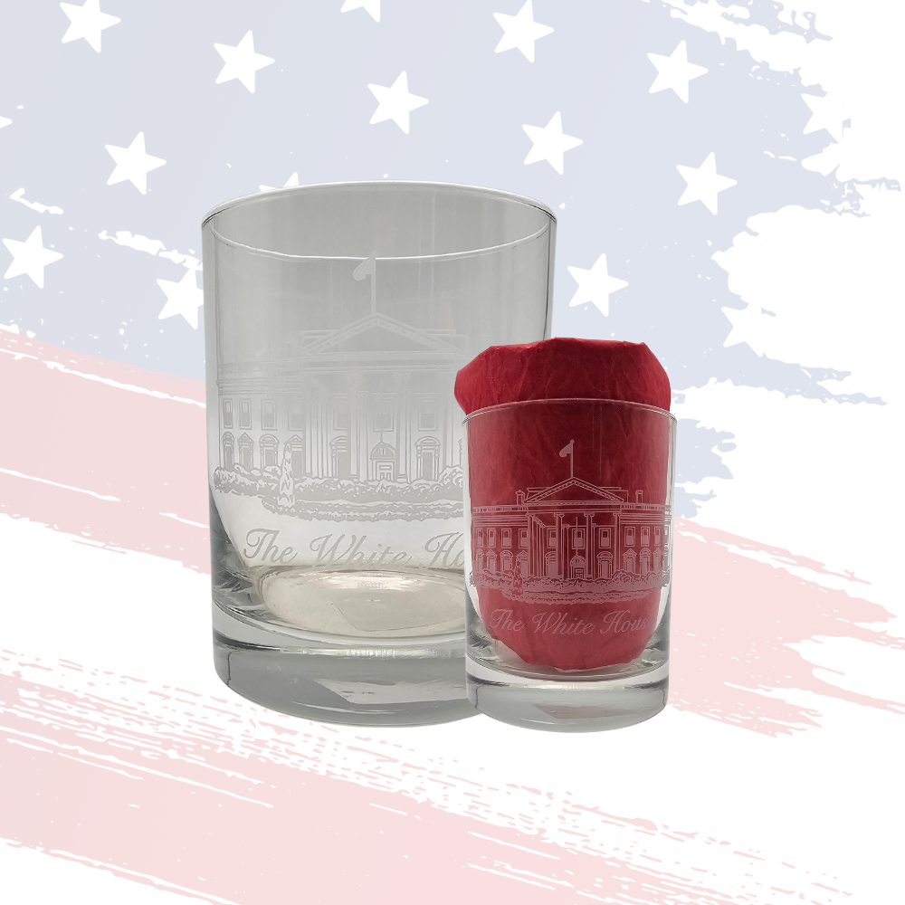 White House Scotch &amp; Whiskey Glass – Exclusive Gift!
