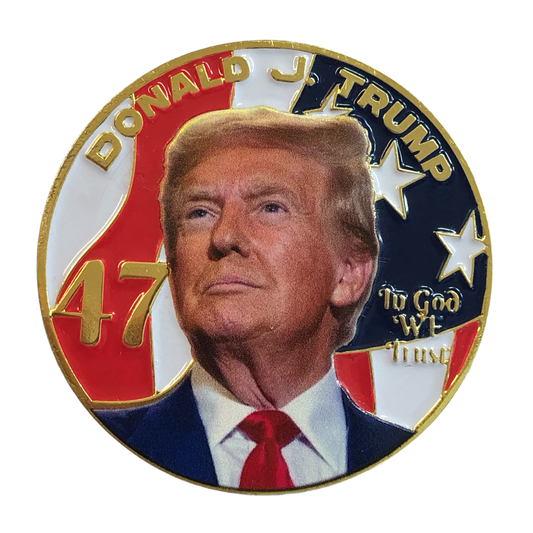 Trump 47th President Commemorative Coin