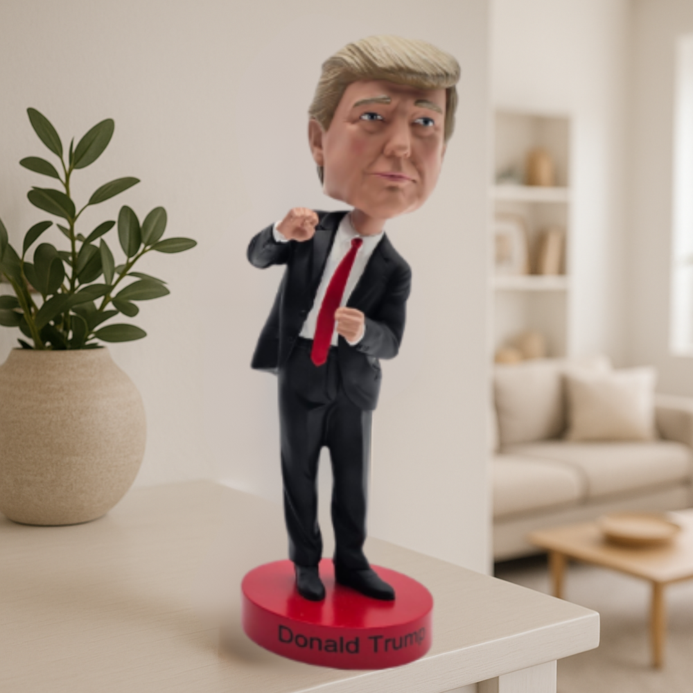 SPECIAL EDITION!  - Donald Trump Dance Bobblehead – 8-Inch Hand-Painted Collectible, Political Humor & Collectors’ Item2