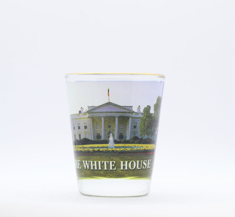 The White House Shot Glass