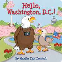 Hello Washington DC Children's Book