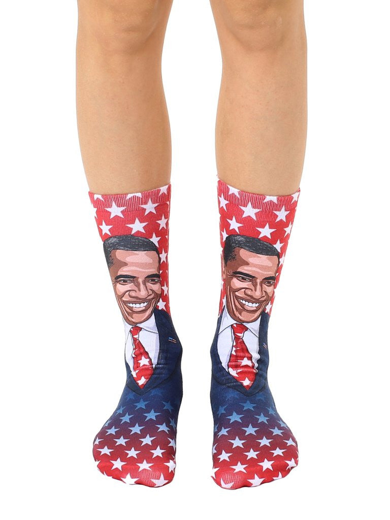 Barack Obama Crew Socks