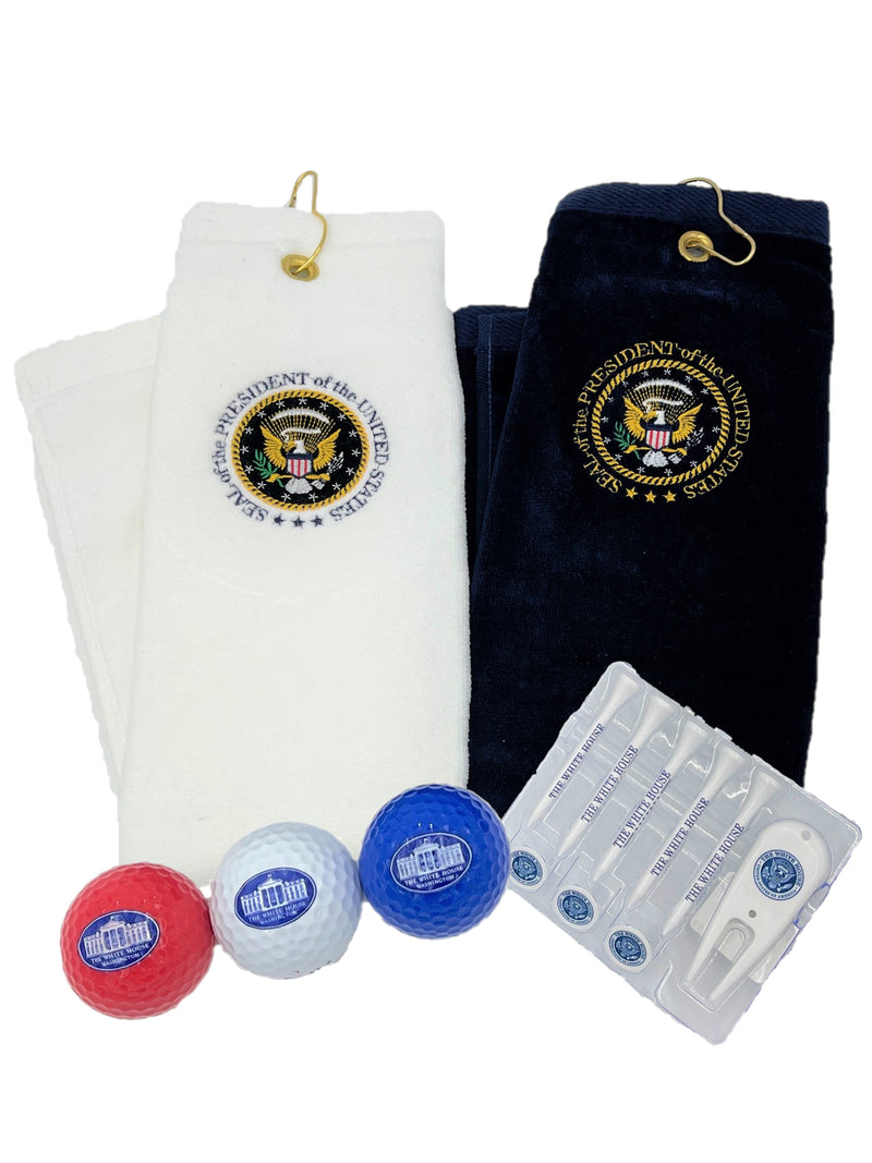 Presidential Seal Golf Set Bundle