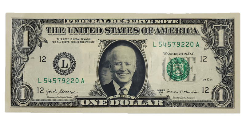Joe Biden Dollar Bill